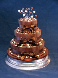 Chocolate Wedding Cakes